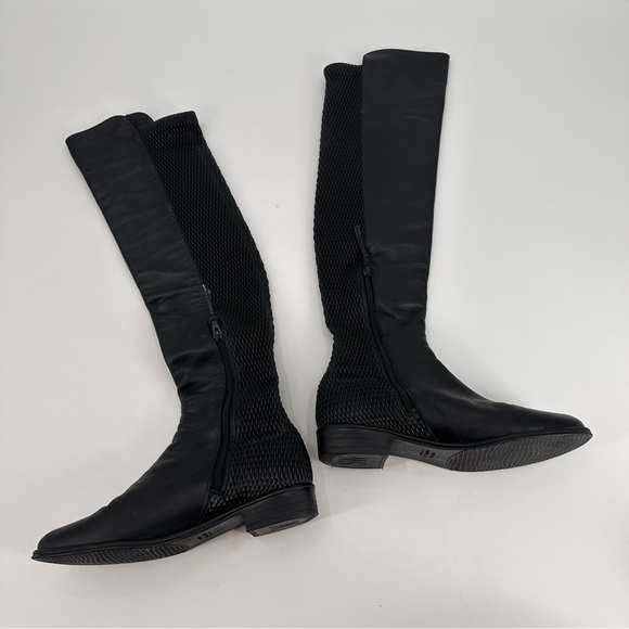 Stuart Weitzman Allgood Nappa Leather Knee High Boots Size 7.5 - Picture 2 of 7